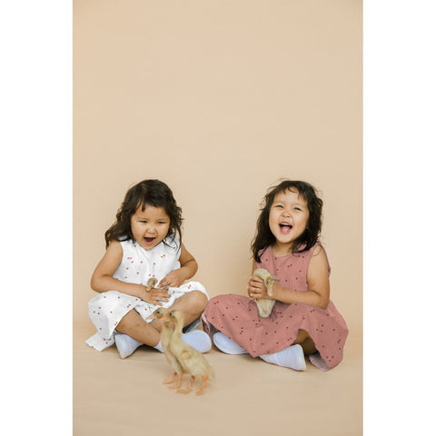 Musselin/Double Gauze “Kleine Herzen“