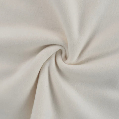 Bio Baumwollfleece GOTS "Off White“