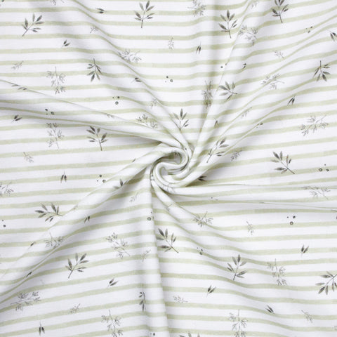 BloomeFabrics / Jersey „zarte Streifchen“