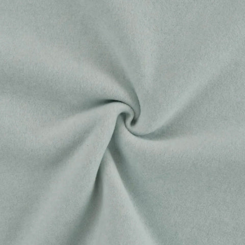 Bio Baumwollfleece "Mint melange”