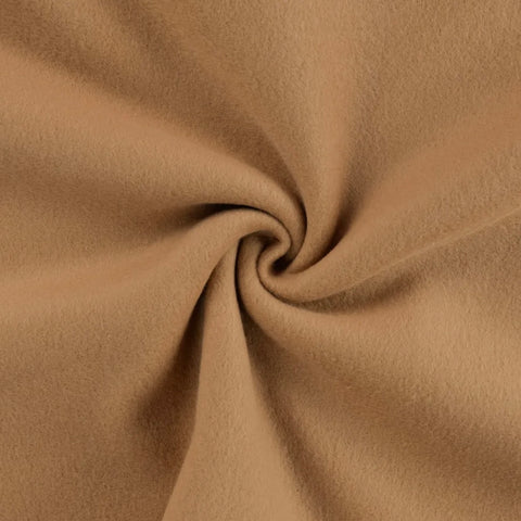 Bio Baumwollfleece GOTS "Natural Beige“
