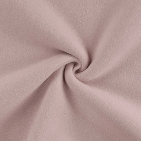 Bio Baumwollfleece "Old Rose”