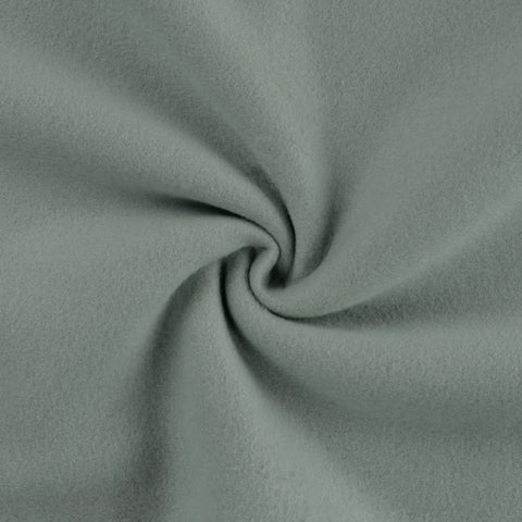 Bio Baumwollfleece GOTS "Dusty Mint”