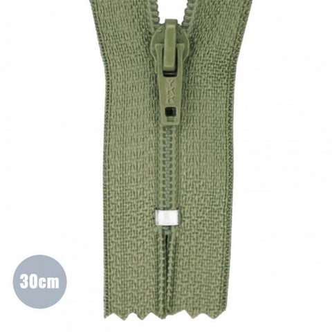 Reissverschluss YKK 30cm “Olive”