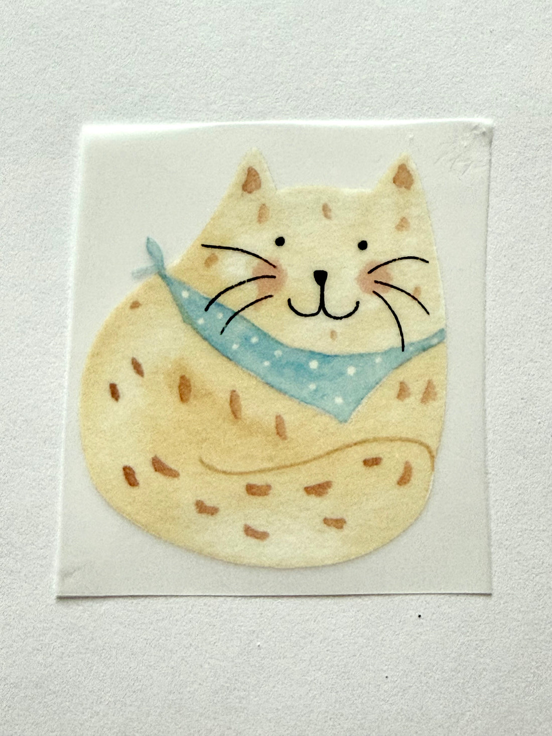 Bügelbild Katze