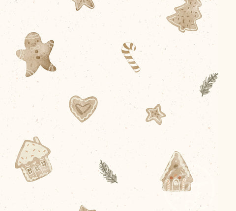 Family Fabrics / Jersey „Christmas Cookies“