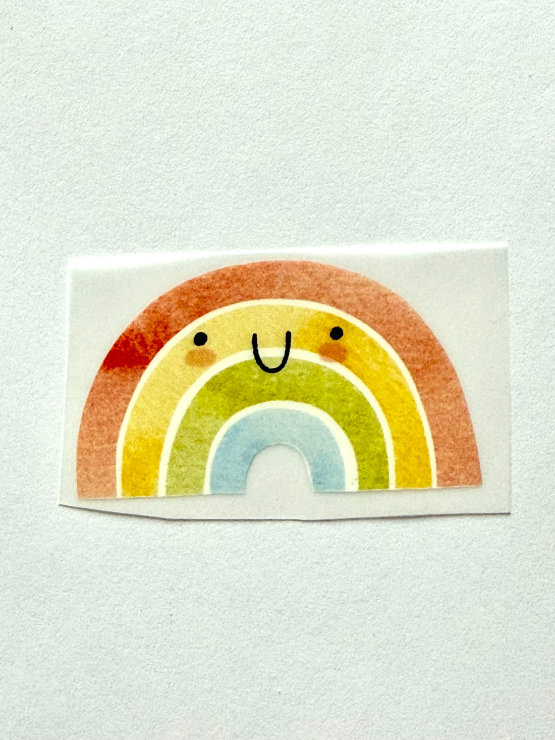 Bügelbild Regenbogen