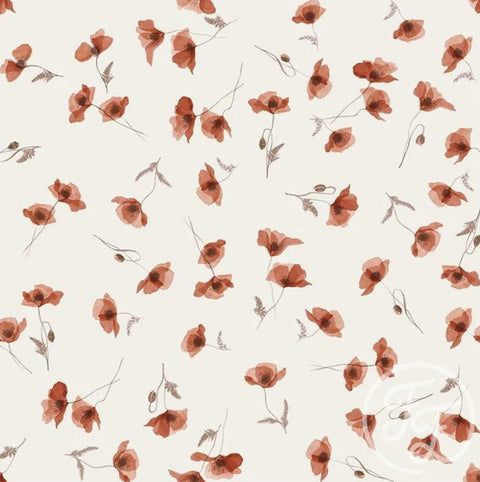 Family Fabrics / Baby Rib 260g „Mohn“
