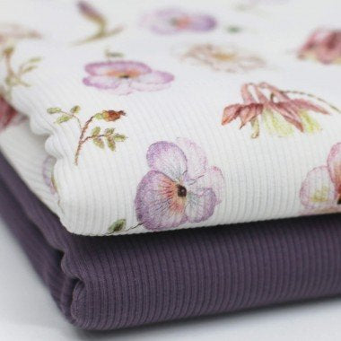 Rib Jersey „Blumenzauber“