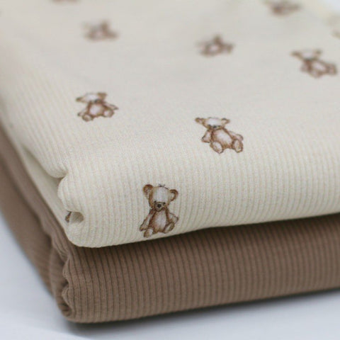 Rib Jersey „Teddybären“