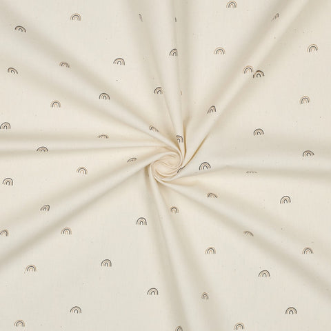 Cotton Poplin GOTS „Regenbogen“