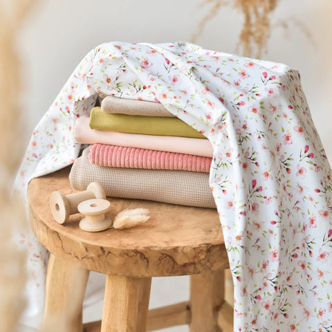 BIO Jersey „Kirschblütenkuss“