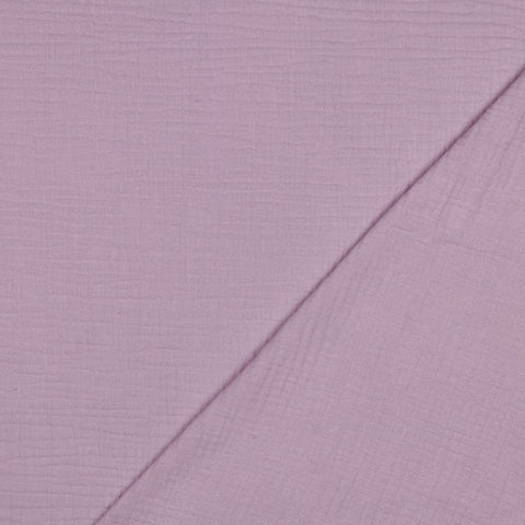Musselin/Double Gauze “Lila“ GOTS