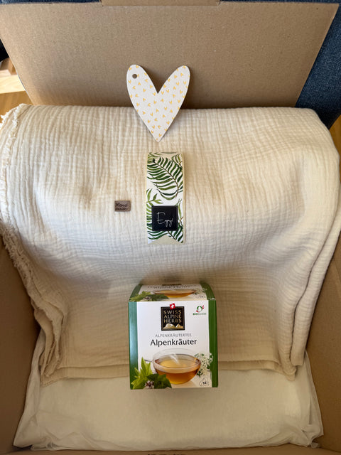 Geschenkbox Musselin