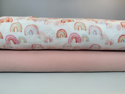 Musselin/Double Gauze „Regenbogen”