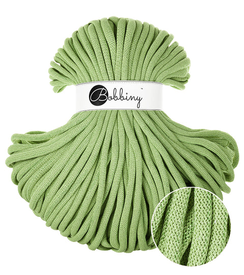 Unicolor Matcha / Flechtkordel 9MM 100M
