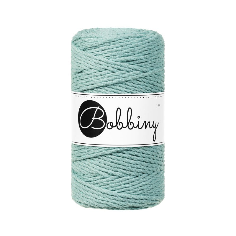 Duck Egg Blue / MAKRAMEE-SCHNÜRE 3PLY 3MM 100M