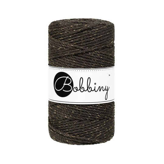 Golden Espresso / MAKRAMEE-SCHNÜRE 3PLY 3MM 100M