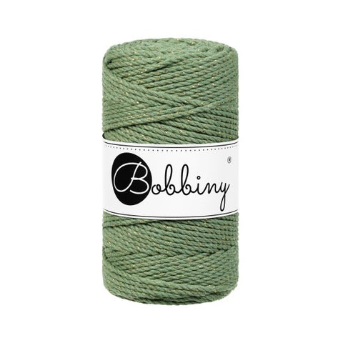 Golden Eucalyptus Green / MAKRAMEE-SCHNÜRE 3PLY 3MM 100M
