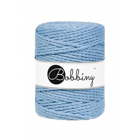Perfect Blue / MACRAMEE CORD 3PLY 5MM 100M