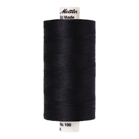 Seralon Polyester Universal Garn 1000m / 4000 Black