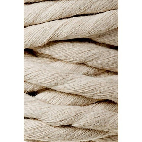 Beige / CORDON MACRAMÉE 9MM 30M