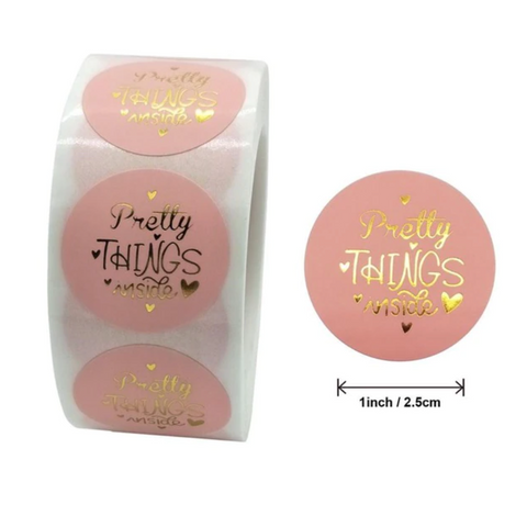"Pretty Things Inside" Sticker (10 Sticker)
