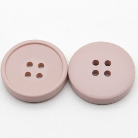 Knopf Kunststoff 21mm (Blush - 5er-Pack)