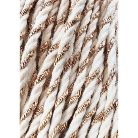 Champagne Twist / MACRAMEE CORD 3PLY 3MM 50M