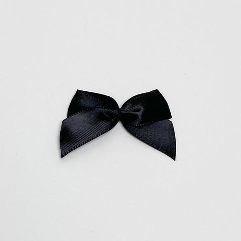 Noeud satin "Noir"
