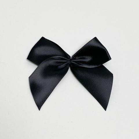 Noeud satin "Noir"
