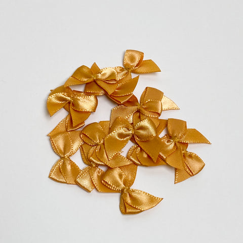 Noeud satin "Cognac"
