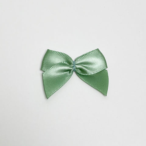 Noeud satin "Vert Sauge"