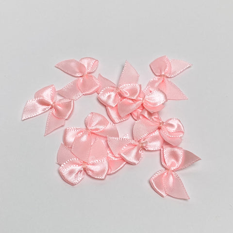 Noeud satin "Rose clair"