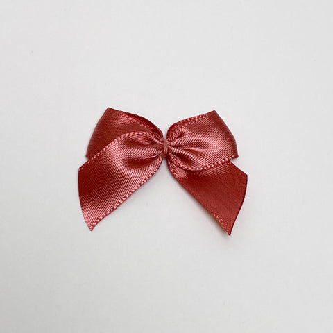Noeud satiné "Bois de Rose"