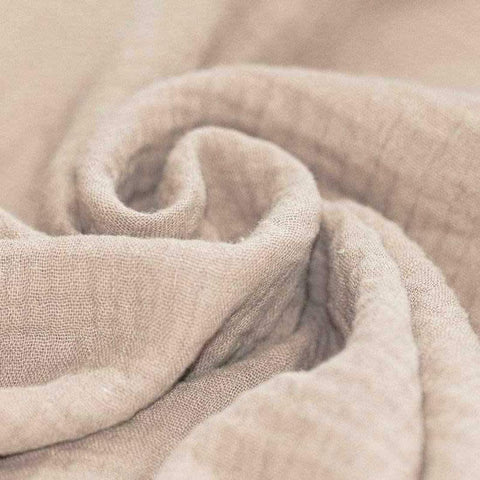 Mousseline/Double Gaze « Beige Clair »
