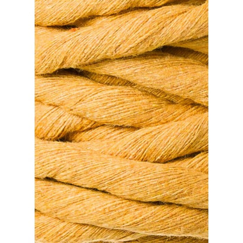 Moutarde / CORDON MACRAMÉE 9MM 30M
