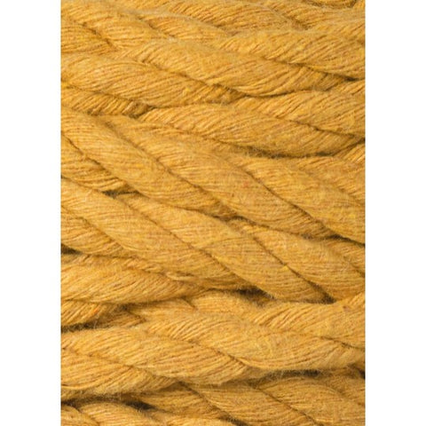 Mustard / MAKRAMEE-SCHNÜRE 3PLY 9MM 30M