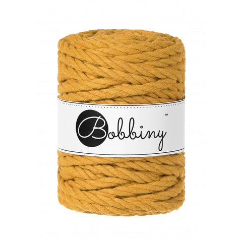 Mustard / MAKRAMEE-SCHNÜRE 3PLY 9MM 30M