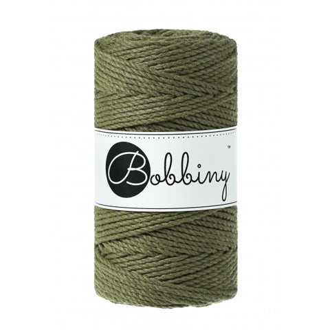 Avocado / MACRAMEE CORD 3PLY 3MM 100M
