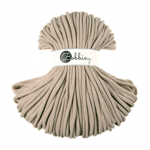 Beige / braided cord 9MM 100M
