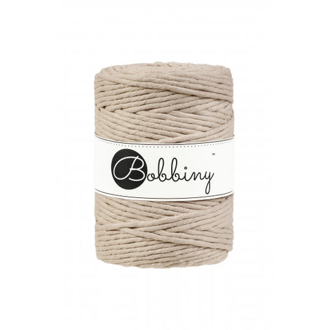 Beige / CORDON MACRAMÉ 5MM 100M