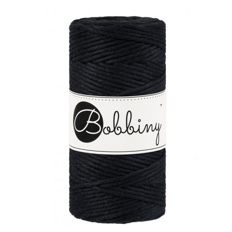 Noir / CORDON MACRAMÉ 3MM 100M