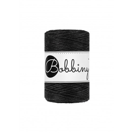 Black / MACRAME CORD 1.5MM 100M