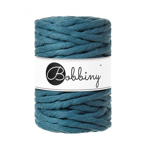 Bleu Paon / CORDON MACRAMÉE 9MM 30M