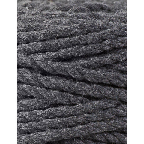 Charcoal / MACRAME CORD 3PLY 5MM 100M