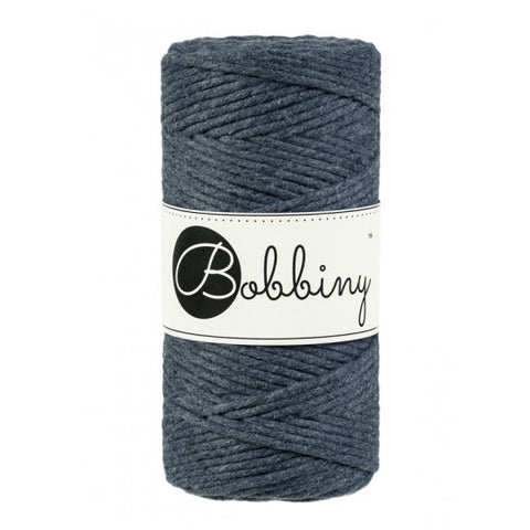 Charcoal / MACRAME CORD 3MM 100M