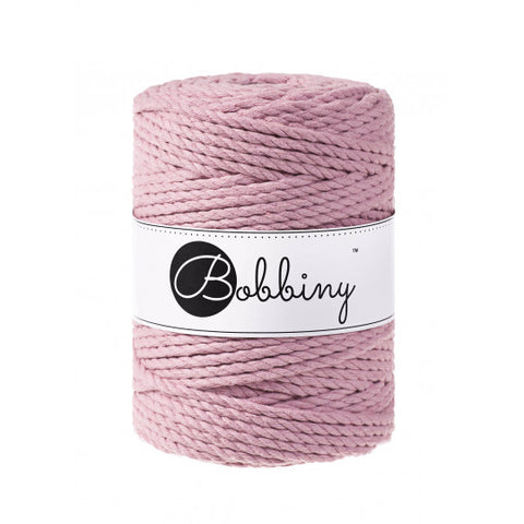 Dusty Pink / MACRAMEE CORD 3PLY 5MM 100M