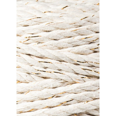 Golden Natural / MACRAMEE CORD 3PLY 5MM 100M