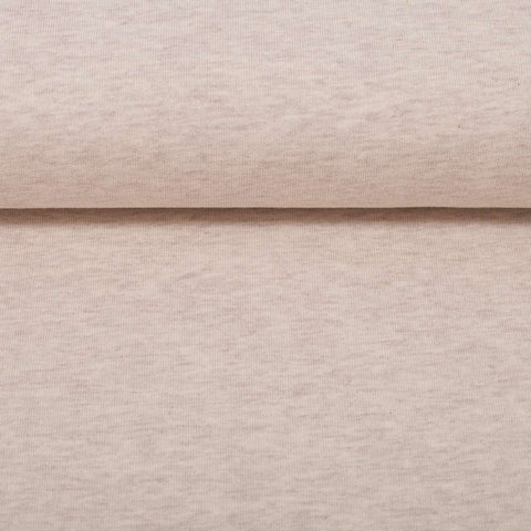 Swafing French Terry Maike melange “Natural White 010”